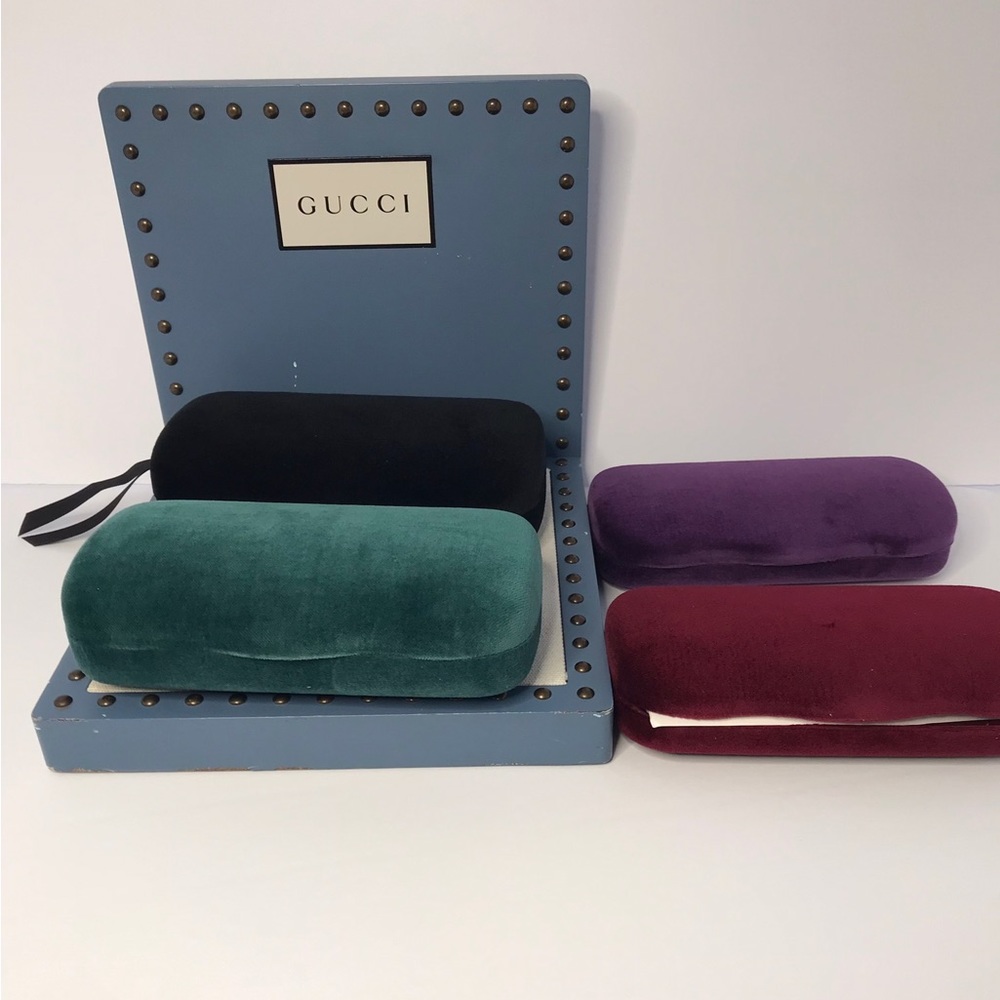 New - GUCCI GG1257SA Square Sunglass comes shiny dark havana frame with brown … - Picture 16 of 16